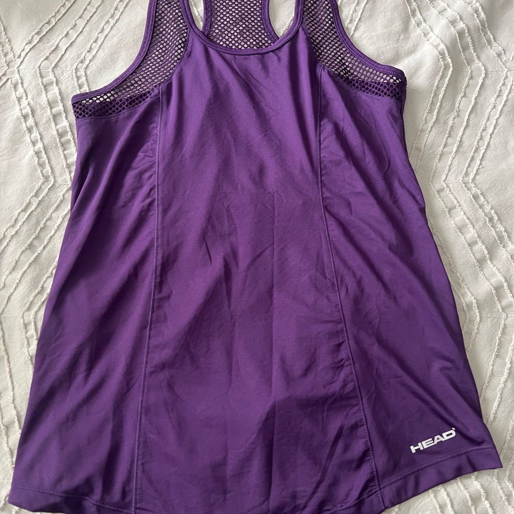 HEAD Women's Vibrant Purple Tank Top